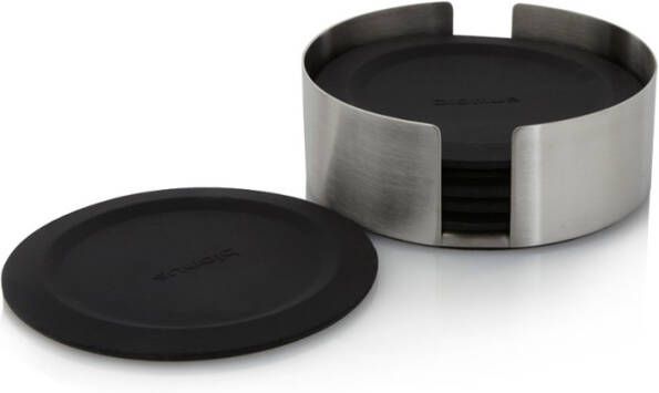 BLOMUS Glazen onderzetter LARETO gemaakt van siliconen(set, 6 delig )