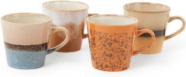 HKliving 70's Americano Mok Set van 4 0, 26