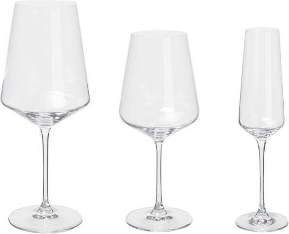 LEONARDO Glazenset Puccini Teqton kwaliteit, 12 delig(set )