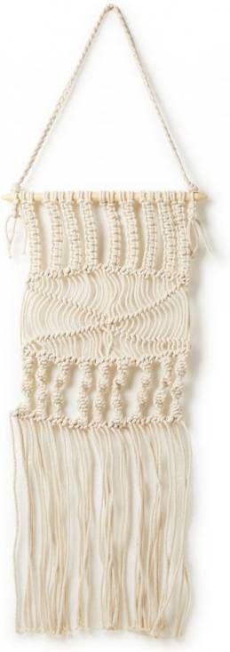 Bloomingville Ghina plaid van gerecycled katoenblend 160 x 130 cm