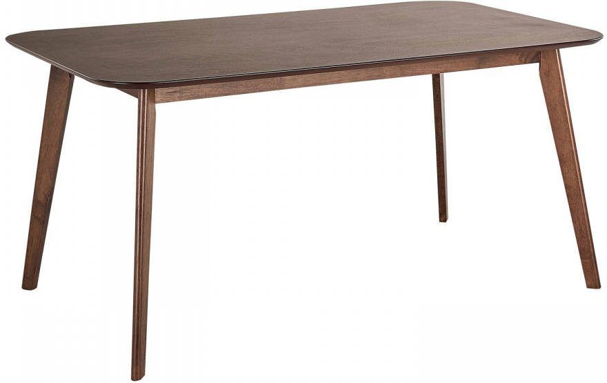 Beliani Ephrata Eettafel donkere Houtkleur mdf