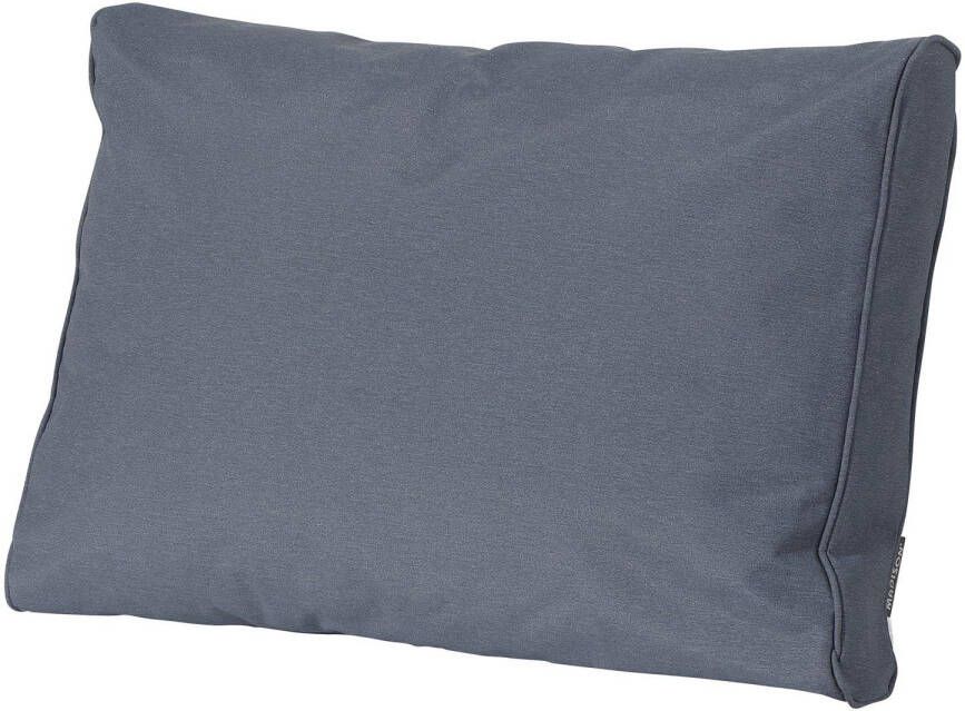 Madison kussens Loungekussen ruggedeelte 60x40cm carré,  panama safier blue(waterafstotend )
