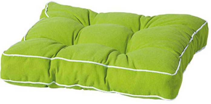 Matraskussen 47x47cm Florance   Panama lime (zonder witte bies)