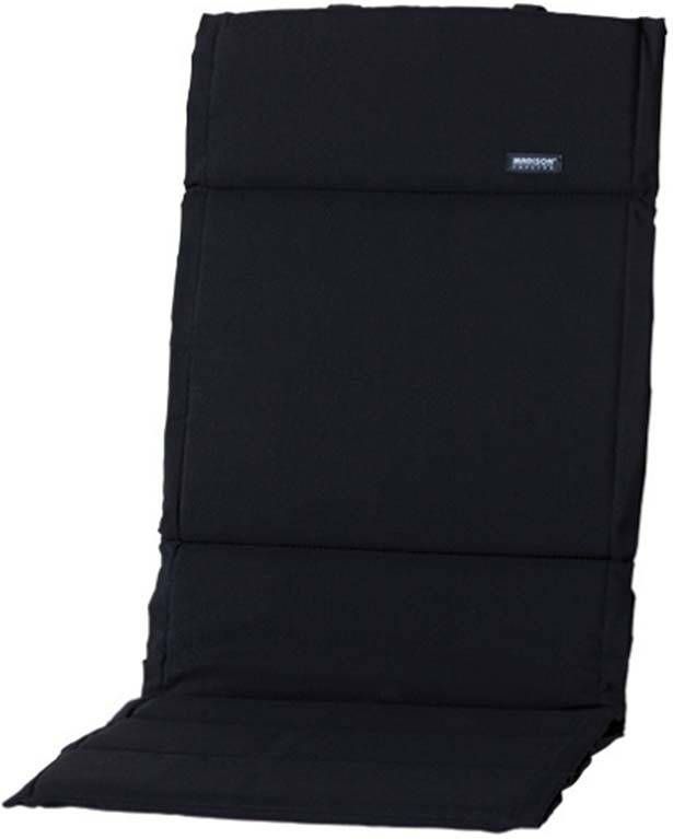 Madison Tuinkussen Fiber De Luxe Panama Black 125x51 Zwart