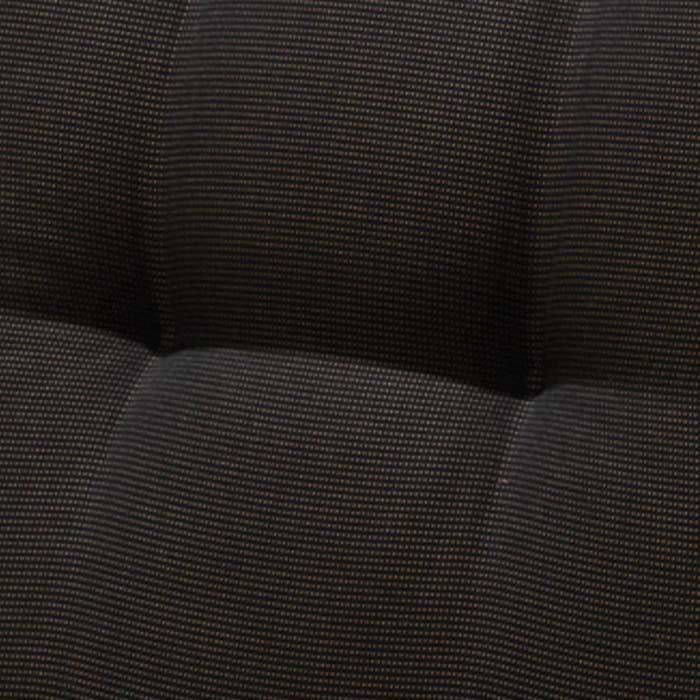 Madison Elegance Bankkussen Rib Black 105x95 Zwart