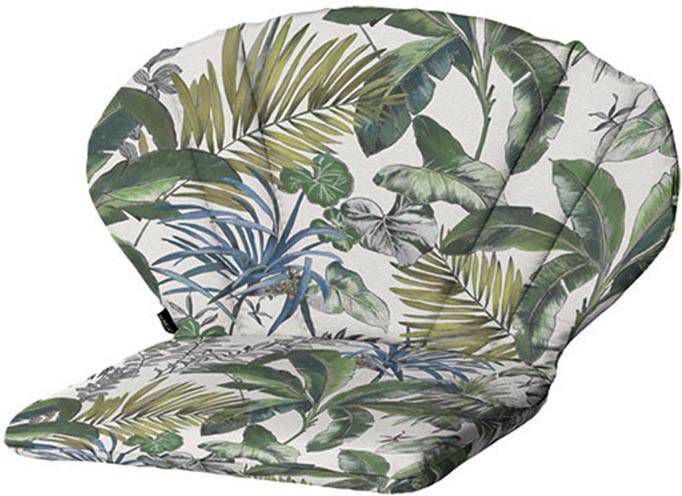 Madison Elegance Stoelkussen Outdoor Bliss Blue 91x70 Blauw