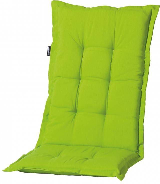 Madison Stoelkussen met hoge rug Panama 123x50 cm lime PHOSB228