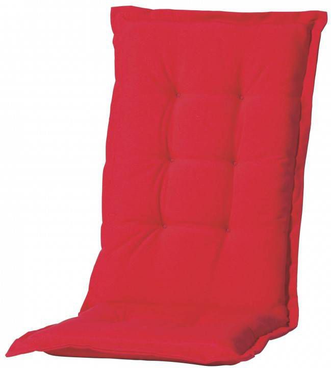 Madison Stoelkussen voor buiten hoog Panama 123x50 cm rood PHOSB220