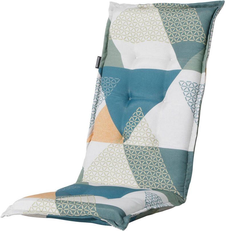 Madison Tuinkussens Hoge Rug Triangle Green 123x50 Groen