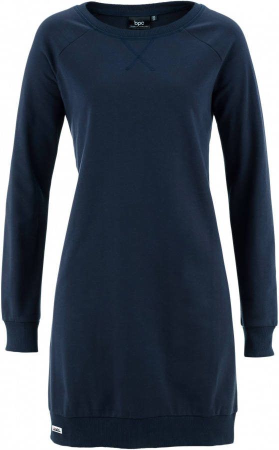 bonprix Sweatjurk met raglanmouwen