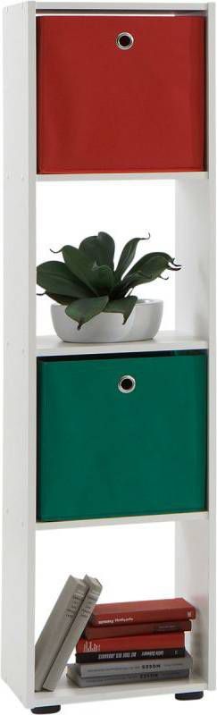 FMD Roomdivider Mega 4 vakken wit Leen Bakker