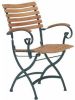 4 Seasons Outdoor Bellini vouwbare chair met arm zwart online kopen