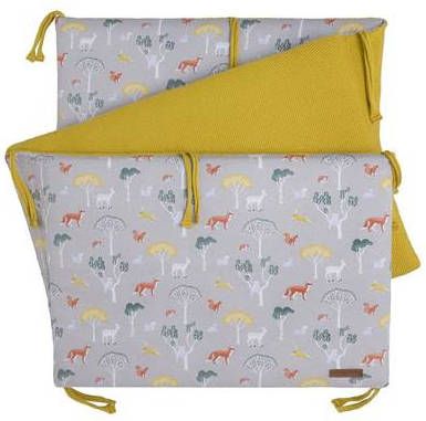 Baby's Only Bedbumper Forest Mustard 180x40x4 cm