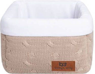 Baby's Only Commodemandje Cable Beige 18x18x18 cm