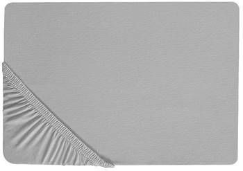 Beliani Hofuf Laken grijs katoen