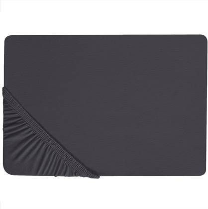 Beliani Hofuf Laken zwart katoen