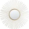 Beliani Saumur Decoratieve Spiegel goud ijzer, Glas online kopen