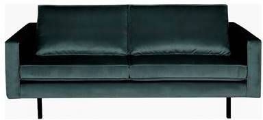 Be Pure Home Bank Rodeo 2, 5 zits teal velvet BePureHome