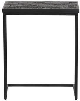 BePureHome Laptoptafel 'Sharing' Teakhout, 45 x 35cm, kleur Zwart