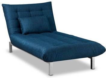 Beter Bed Slaapbank San Francisco 1-persoons 90 X 190 X 37 Cm Blauw