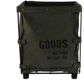 Countryfield Opbergbox met ijzeren bodem 60 cm