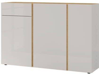 GERMANIA Dressoir MESA Breedte 180 cm met glazen fronten
