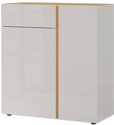 GERMANIA Kast met laden en deuren MESA met glazen fronten