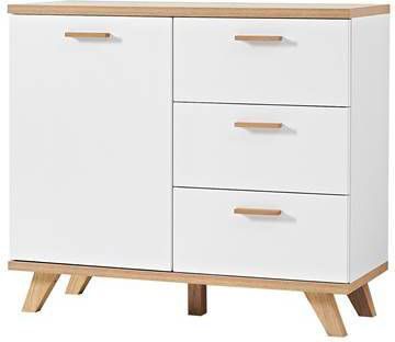 Germania Ladekast GW Oslo wit en eikenkleurig