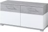 Germania Schoenenkast Topix 96x40x50, 4 cm wit en betonkleurig online kopen