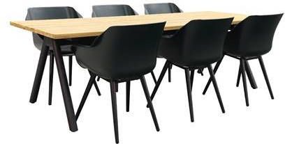 Hartman tuinset Sophie Studio Night green/Mason teak tafel 240 cm.