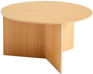 HAY Slit XL Salontafel Ø65 cm Oak