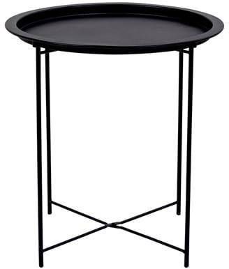 Hioshop Baro salontafel hoektafel zwart.