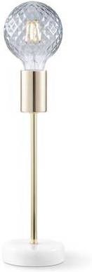 Home Sweet Home Cava Marble Tafellamp Marmer/goudkleur