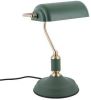 Leitmotiv Bureaulamp Table Lamp Bank Dark Green online kopen