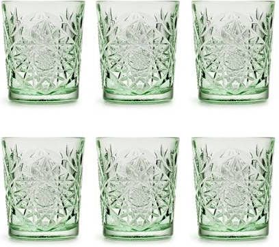 Libbey Drinkglas Hobstar Ebony Green 0, 35 L 6 st.