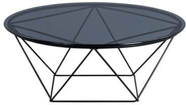 M2 Kollektion Nairo Salontafel Glas Ø90 cm