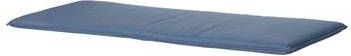 Madison Bankkussen Outdoor Panama Safier Blue 120x48 Blauw