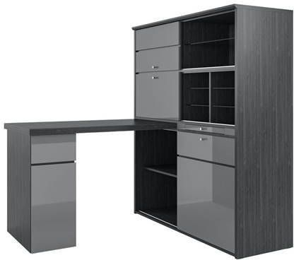 Maja Moebel Franka Bureau Zwart/Grijs