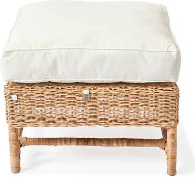 Riviera Maison Nicolas Wing Chair Footstool 67.0x67.0x52.0 cm