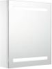 VidaXL Badkamerkast met spiegel en LED 50x13, 5x60 cm online kopen