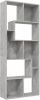 VidaXL Boekenkast 67x24x161 cm spaanplaat betongrijs online kopen