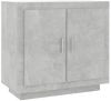VidaXL Dressoir 80x40x75 cm bewerkt hout betongrijs online kopen