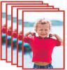 VidaXL Fotolijsten 5 st voor wand 59, 4x84 cm MDF rood online kopen