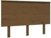 VidaXL Hoofdbord 124x6x82, 5 cm massief grenenhout honingbruin online kopen