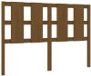 VidaXL Hoofdbord 125, 5x4x100 cm massief grenenhout honingbruin online kopen