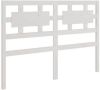 VidaXL Hoofdbord 125, 5x4x100 cm massief grenenhout wit online kopen