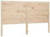 VidaXL Hoofdbord 166x4x100 cm massief grenenhout online kopen