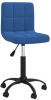 VidaXL Kantoorstoel draaibaar fluweel blauw online kopen