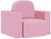 VidaXL Kinderbank 2 in 1 kunstleer roze online kopen