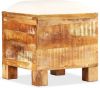 VidaXL Opbergbankje 40x40x45 cm massief gerecycled hout online kopen